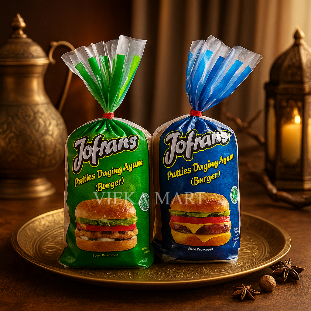 

Jofrans Patties Burger Daging Sapi | Patties Burger Daging Ayam 900g