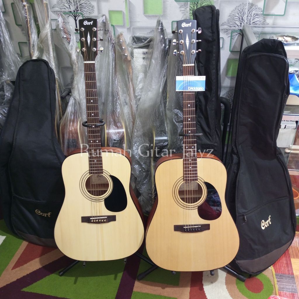 gitar akustik elektrik bekas second original CORT AD 810E OP