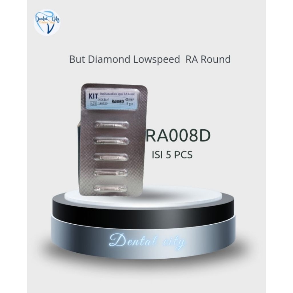BUR DIAMOND LOW SPEED RA ROUND
