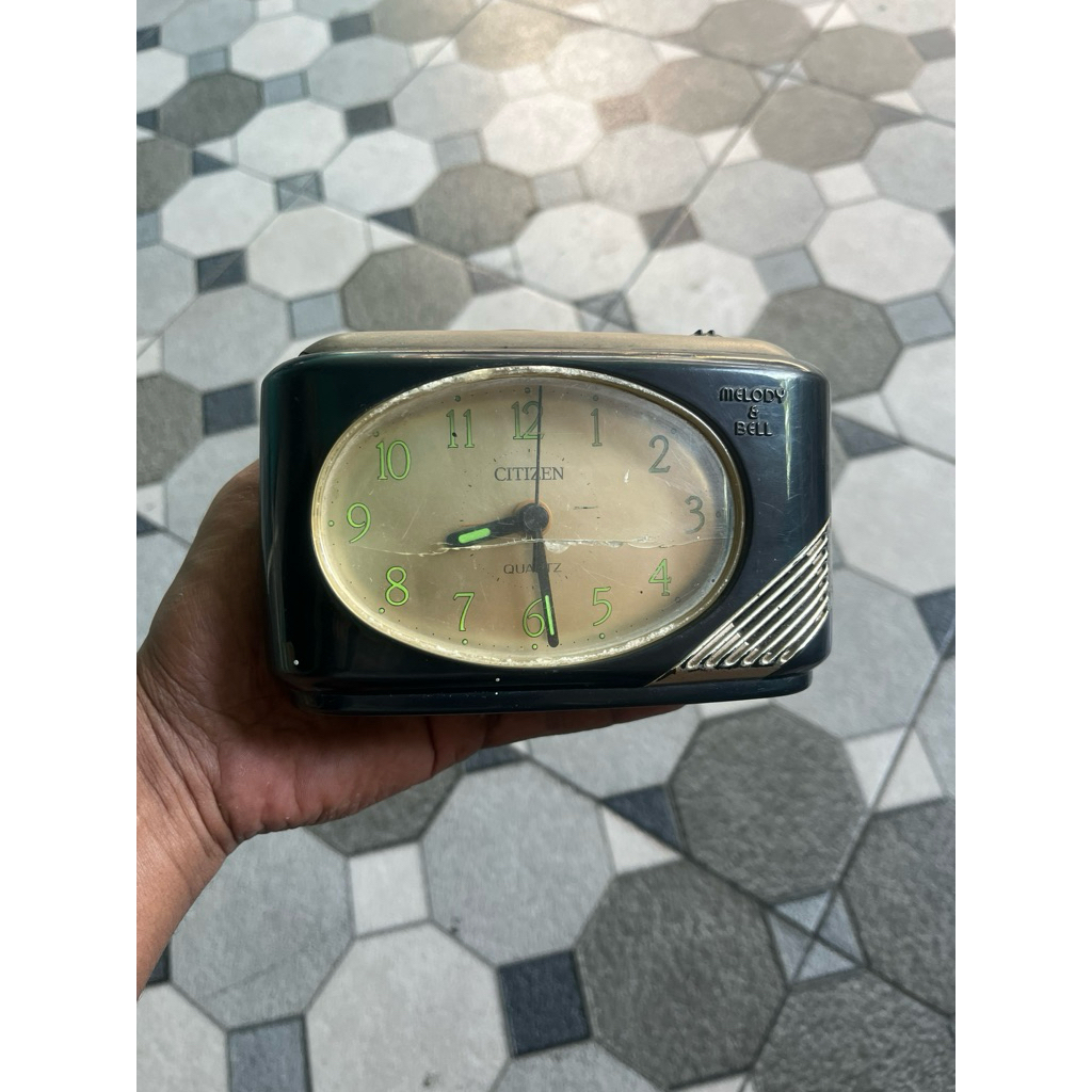 Jam Meja jadul Citizen