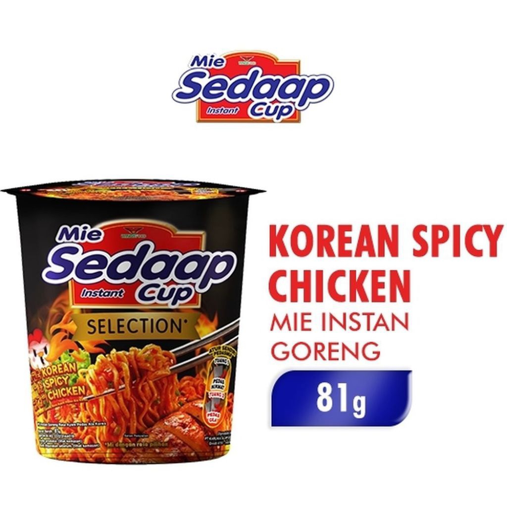 

Sedaap Mie Instant Korean Spicy Chicken 81g