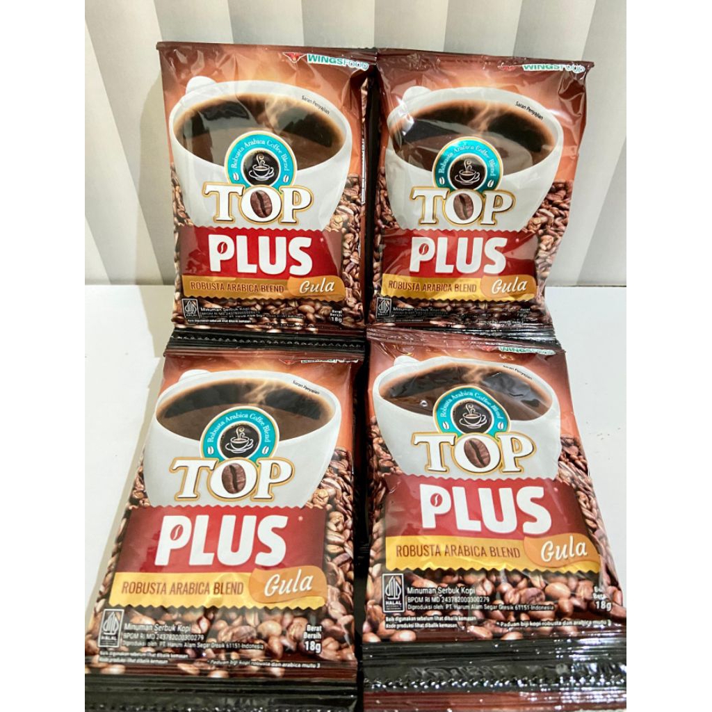 

Top Kopi Plus Gula 18gr 10Bks (1 Renteng)