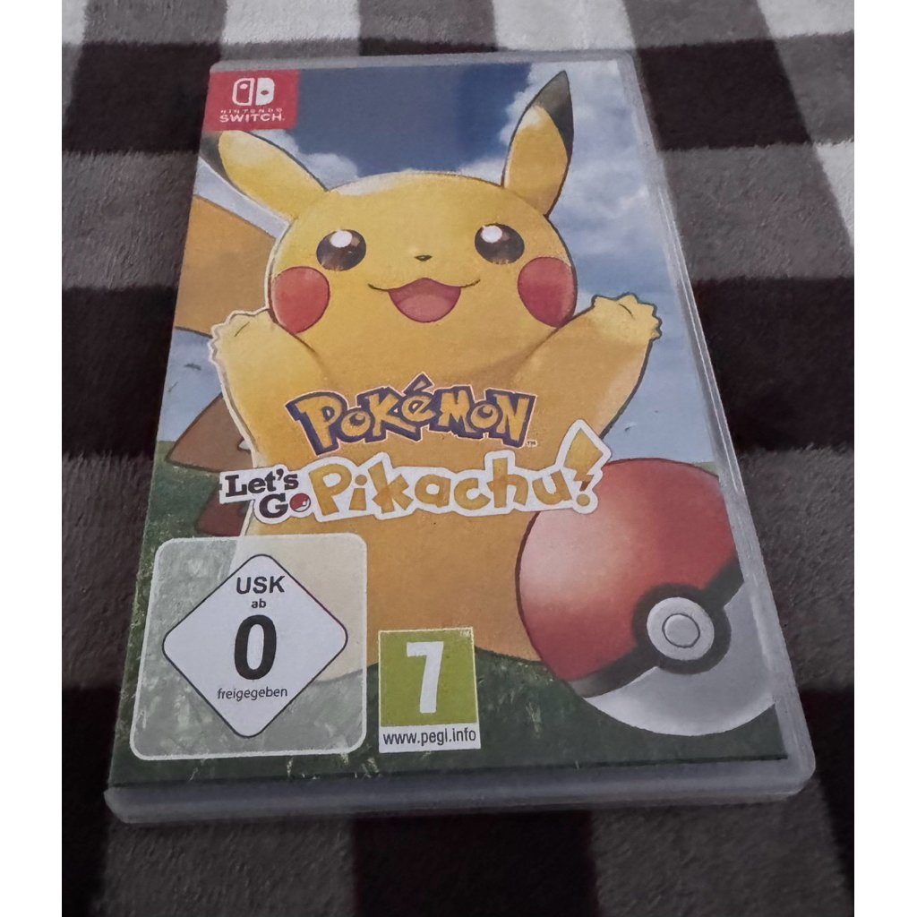 Pokemon Let's Go pikachu game nintendo switch