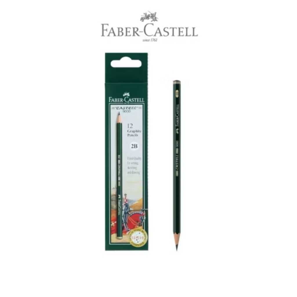 

PENSIL 2B FABERCASTELL/PENSIL FABERCASTELL 2B (1 LUSIN)