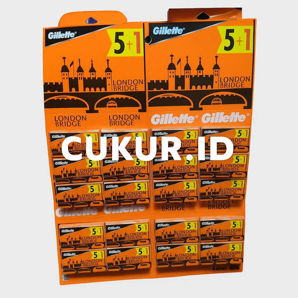 Silet London Bridge 1Lembar 20Box (100Pcs/120Pcs)