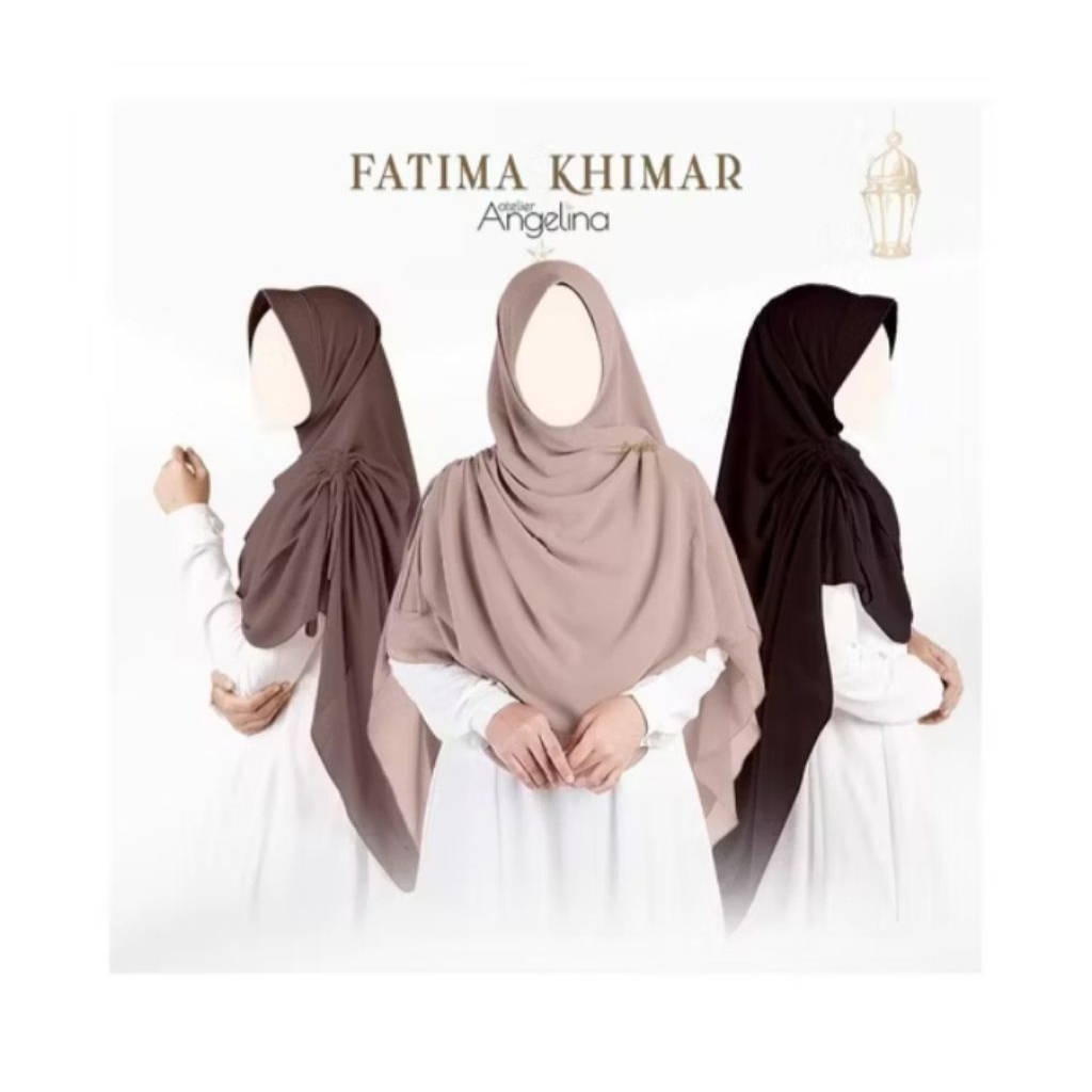 Fatima Khimar Atelier Angelina Black M Hard pad Preloved