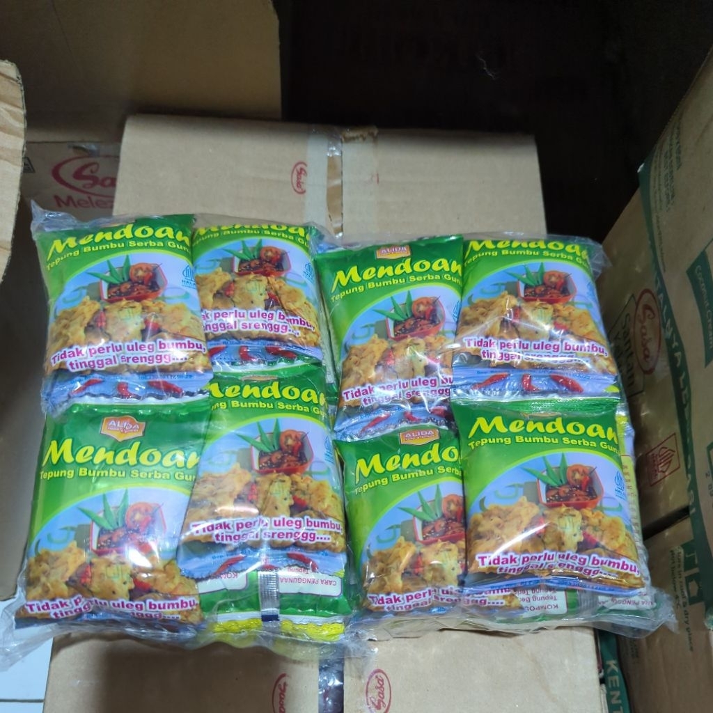 

ALIDA Tepung Mendoan 60g pak isi 12