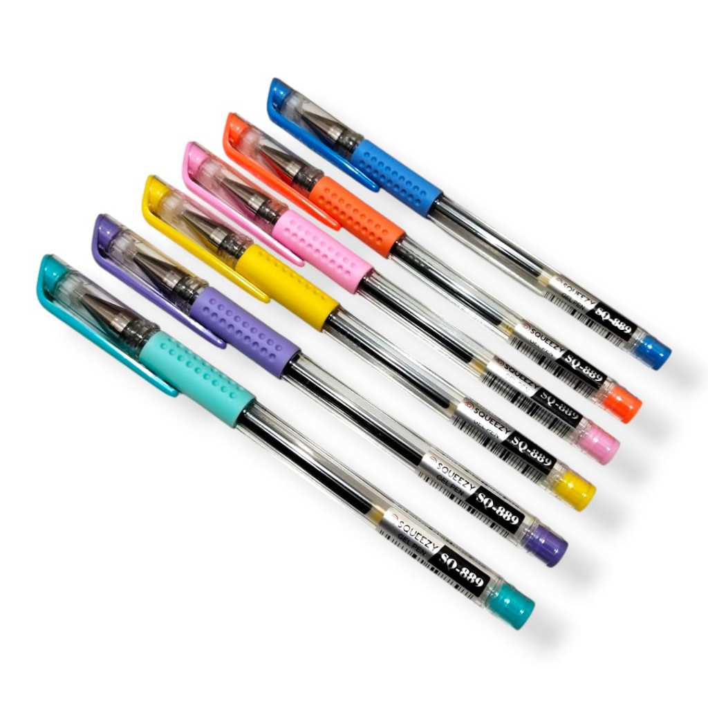 

AS888 - Pulpen Gel / Gel Pen Ink Macaron 0.5 Mm Tinta Hitam Isi 1 Pcs