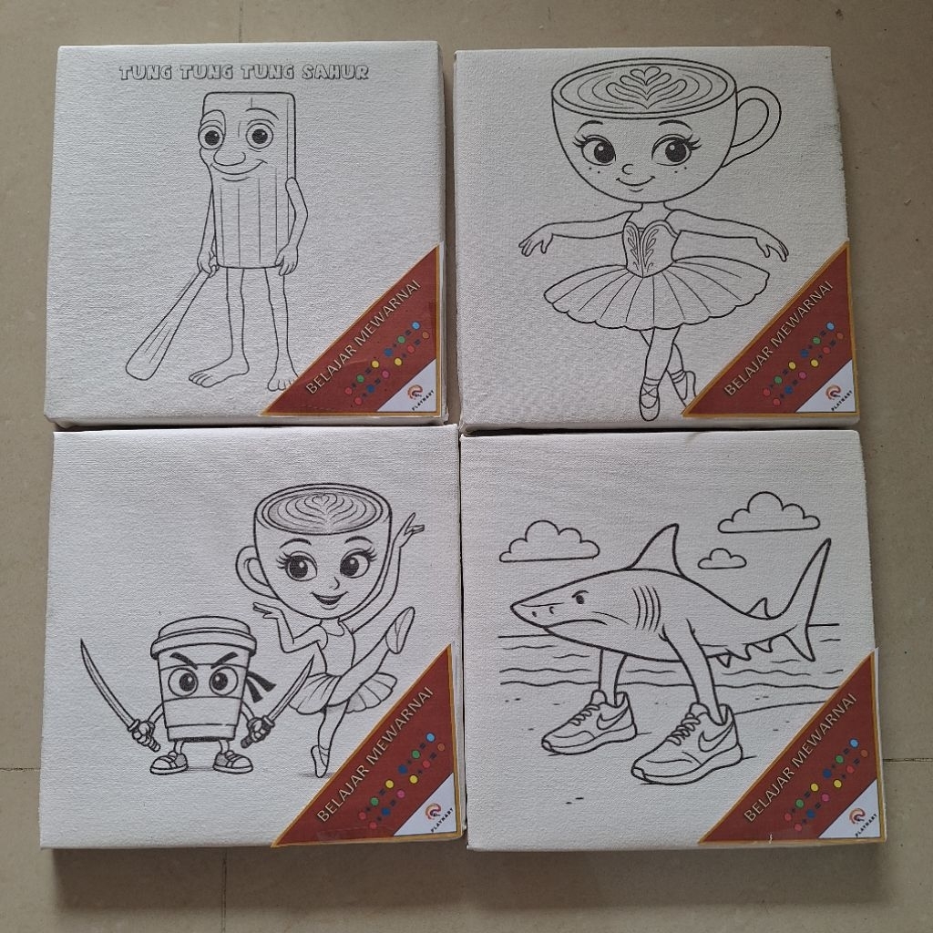 

TANPA CAT! MAINAN KANVAS LUKIS ANAK 20X20 SPECIAL ANOMALI