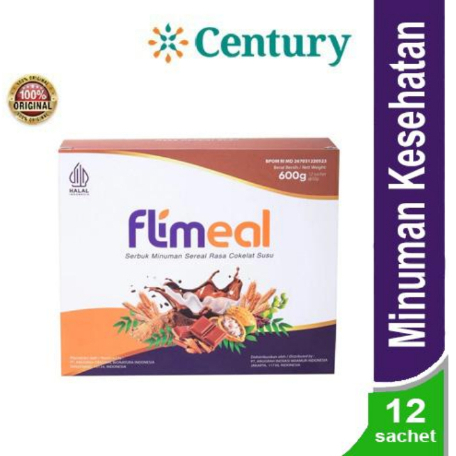 

FLIMEAL MINUMAN SERBUK SEREAL RASA COKLAT SUSU 12'S