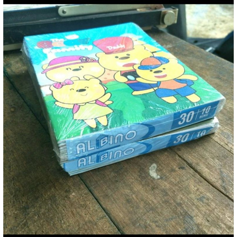 

[1 Bungkus] Buku Tulis Petak Besar Albino 30 Lembar / Buku Tulis Murid Anak Sekolah Albino 30 Lembar