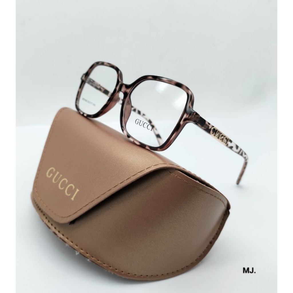 KACAMATA GUCCI 23162 KACAMATA PHOTOCROMIC BISA GANTI LENSA / ANTI RADIASI / BLURAY / PHOTOCROMIC/BLU