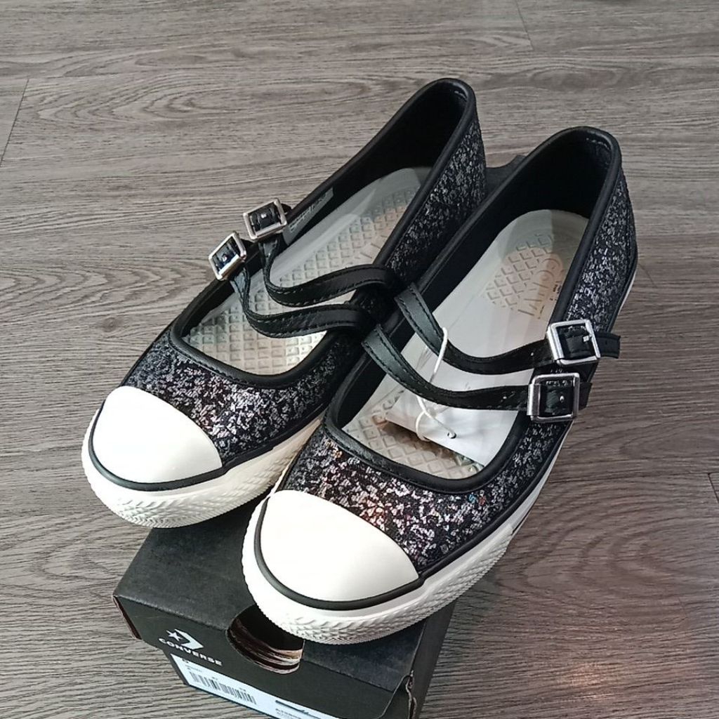 (KB15)- Sepatu CON Ctas Dainty Mary Jane Slip A12902C