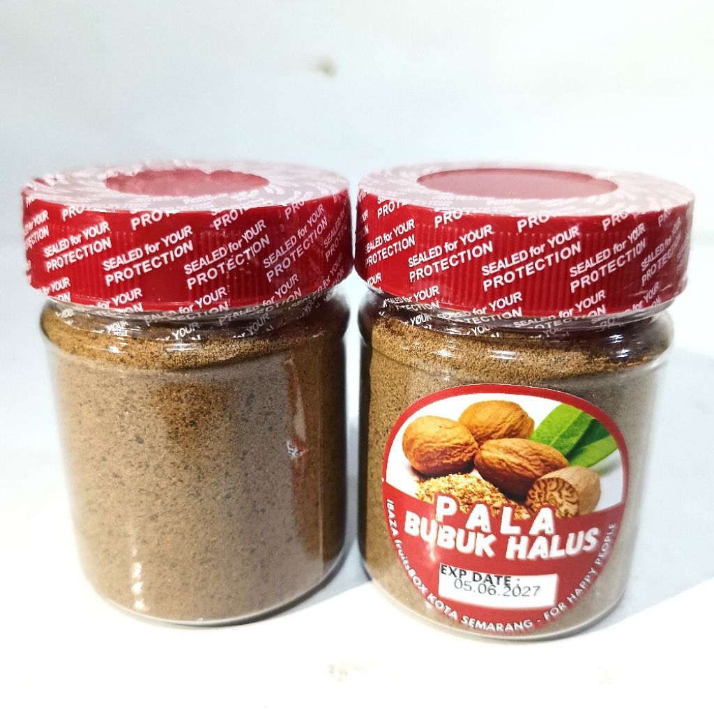 

Pala Bubuk Dari Biji Pala Asli Berkualitas Premium Wangi Kuat Rasa Khas Pala Rempah Nusantara Kemasan Botol Bumbu Dapur 120ML