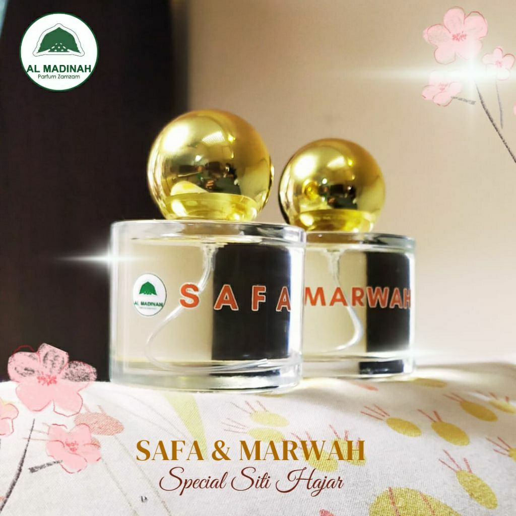 SAFA dan MARWAH SPESIAL SITI HAJAR _AL MADINAH PARFUM _50 ML