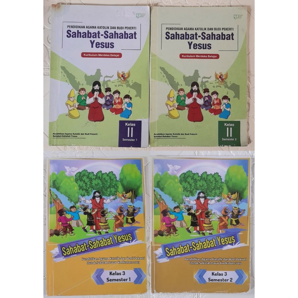

Pendidikan Agama Katolik dan Budi Pekerti Kelas 2 3 SD Sahabat-Sababat Yesus Kurikulum Merdeka Belajar