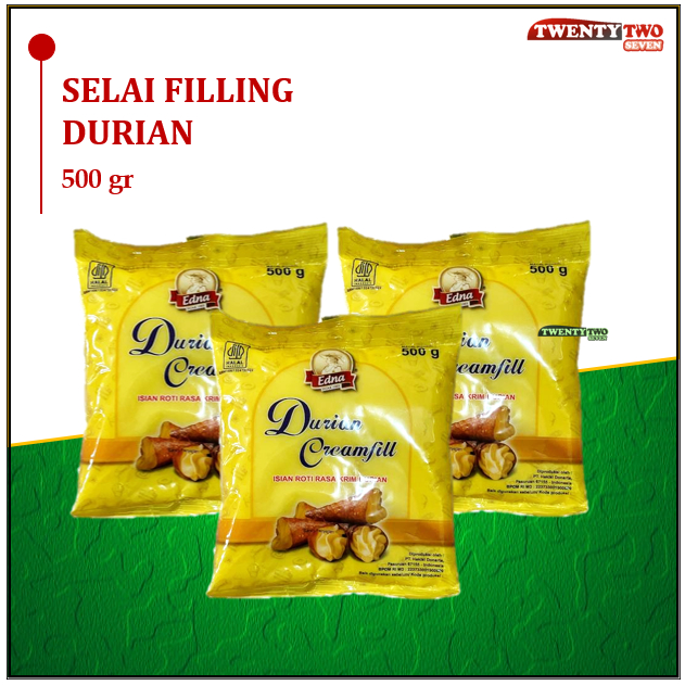 

[doz]|6X Selai Edna Durian 500 Gr