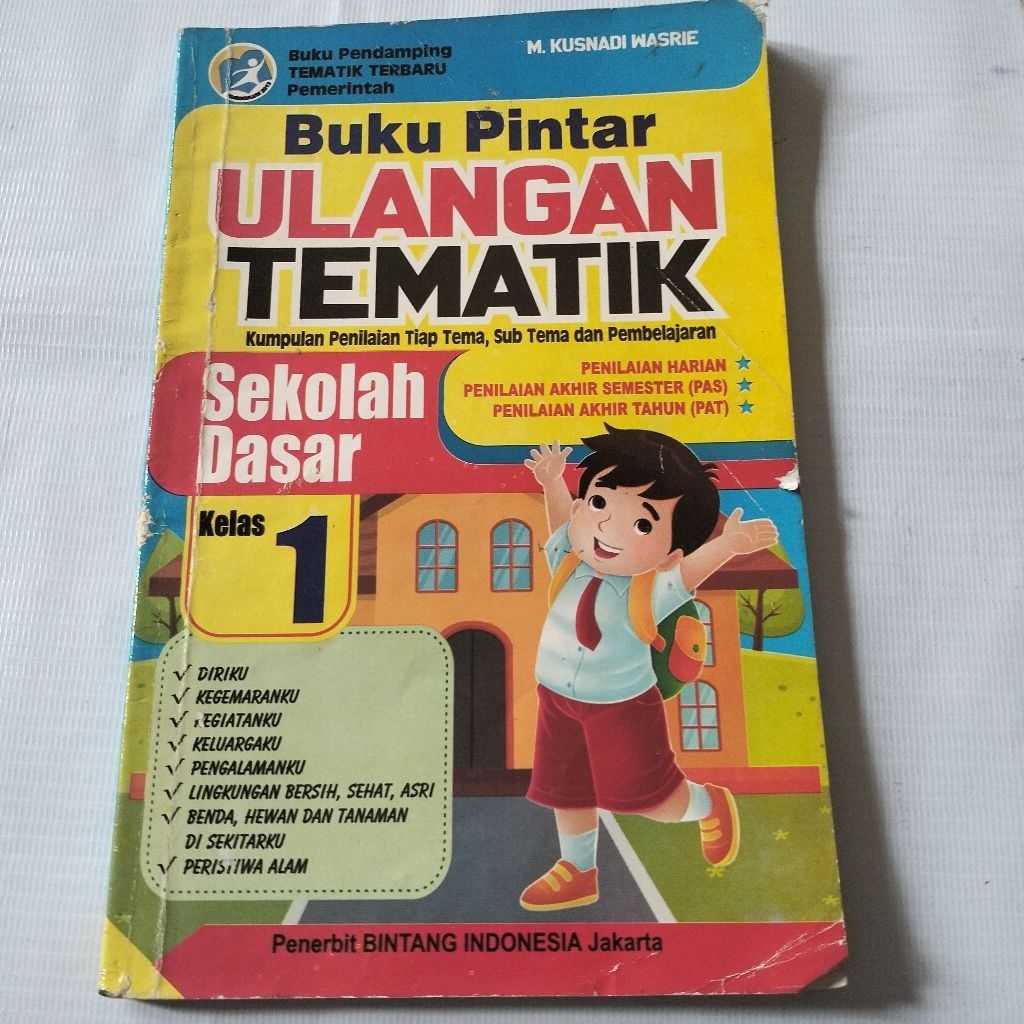 Buku Ulangan Tematik SD Kelas 1