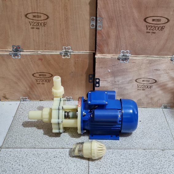 POMPA KIMIA 40FS20 CHEMICAL CENTRIFUGAL PUMP 2HP 40 FS 20 220VOLT MOTEO
