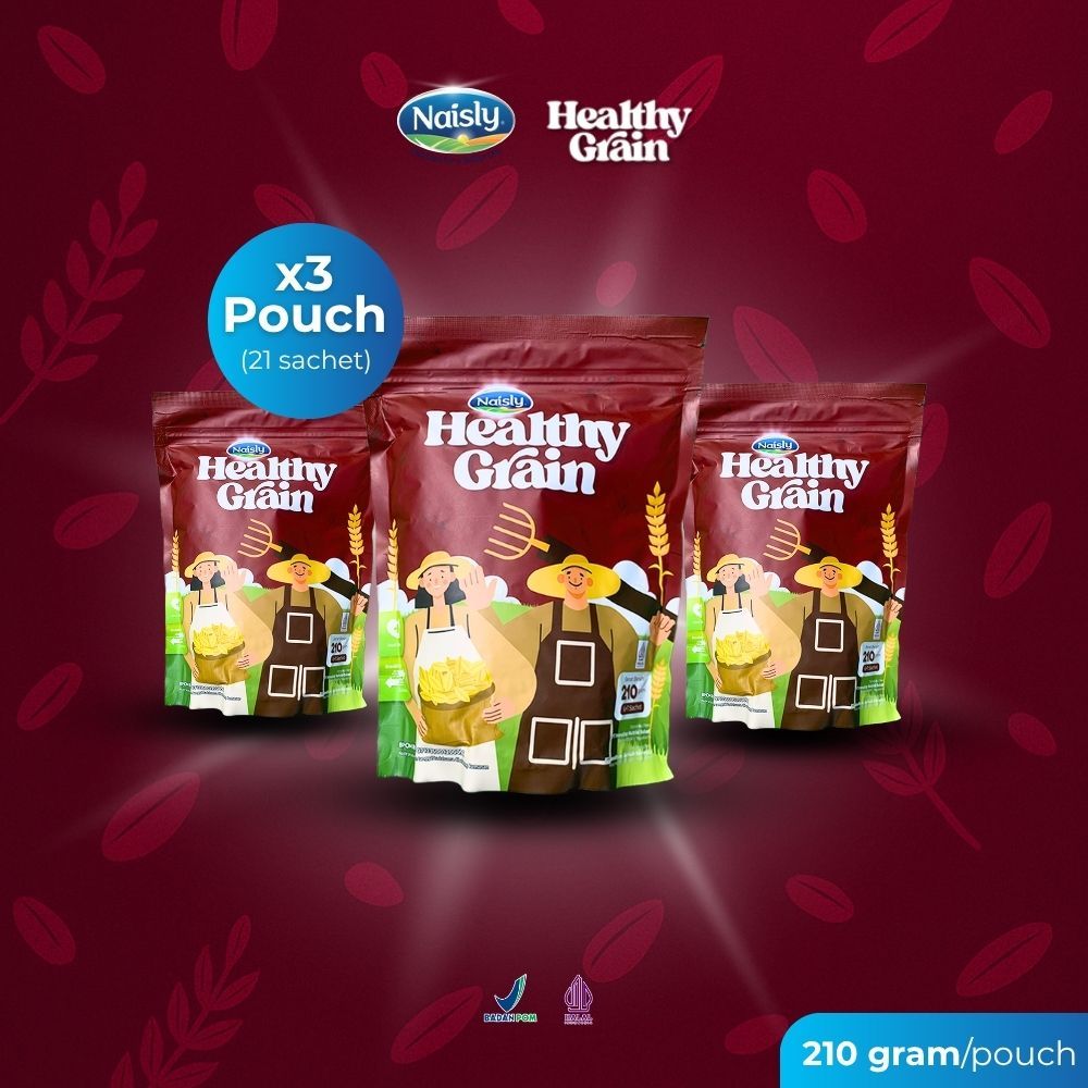 

Minuman Oat Multigrain HealthyGrain Untuk Kolestrol dan Pencernaan 3 Pouch