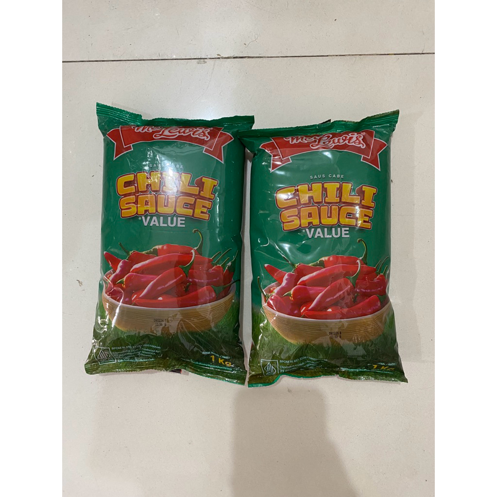 

McLewis Chili / Pedas Sauce 1kg