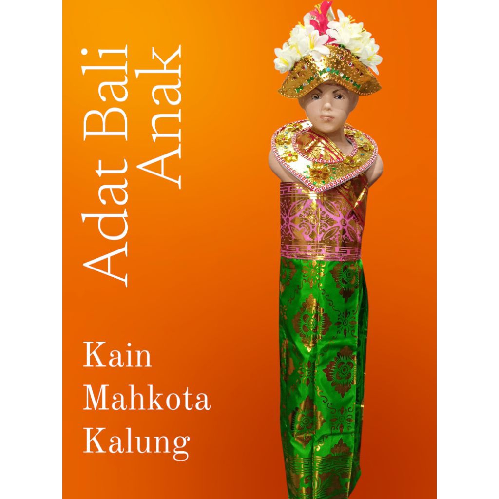 Baju Adat Bali Anak Perempuan / Baju Adat Bali Anak / Baju Bali Anak / Baju Adat Bali Anak Cewek