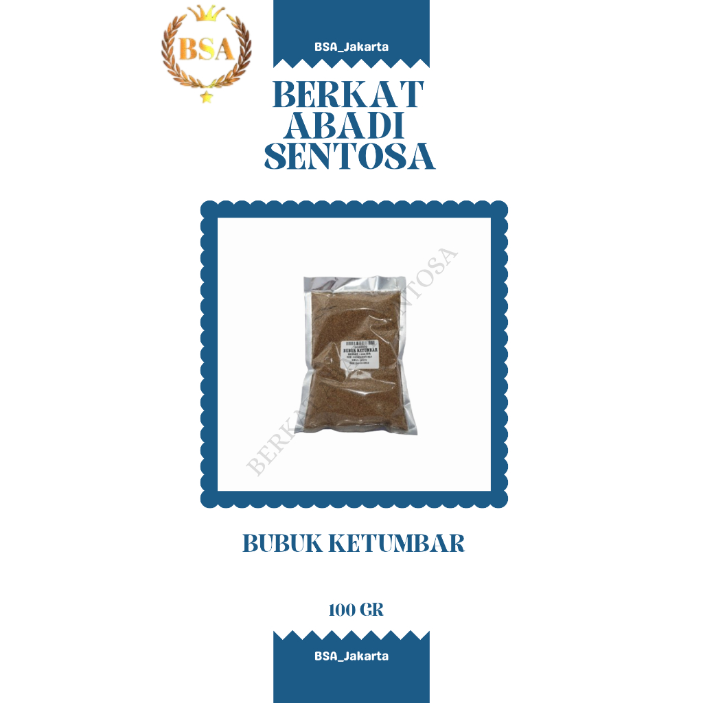 

BUBUK KETUMBAR (100 GR)