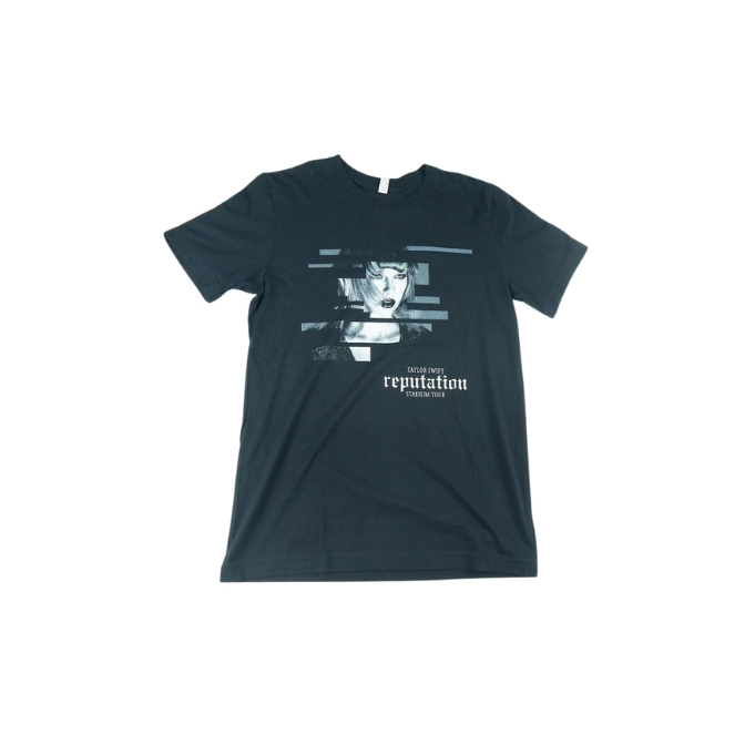 Taylor Swift Tee Reputation Stadium Tour Tshirt Black