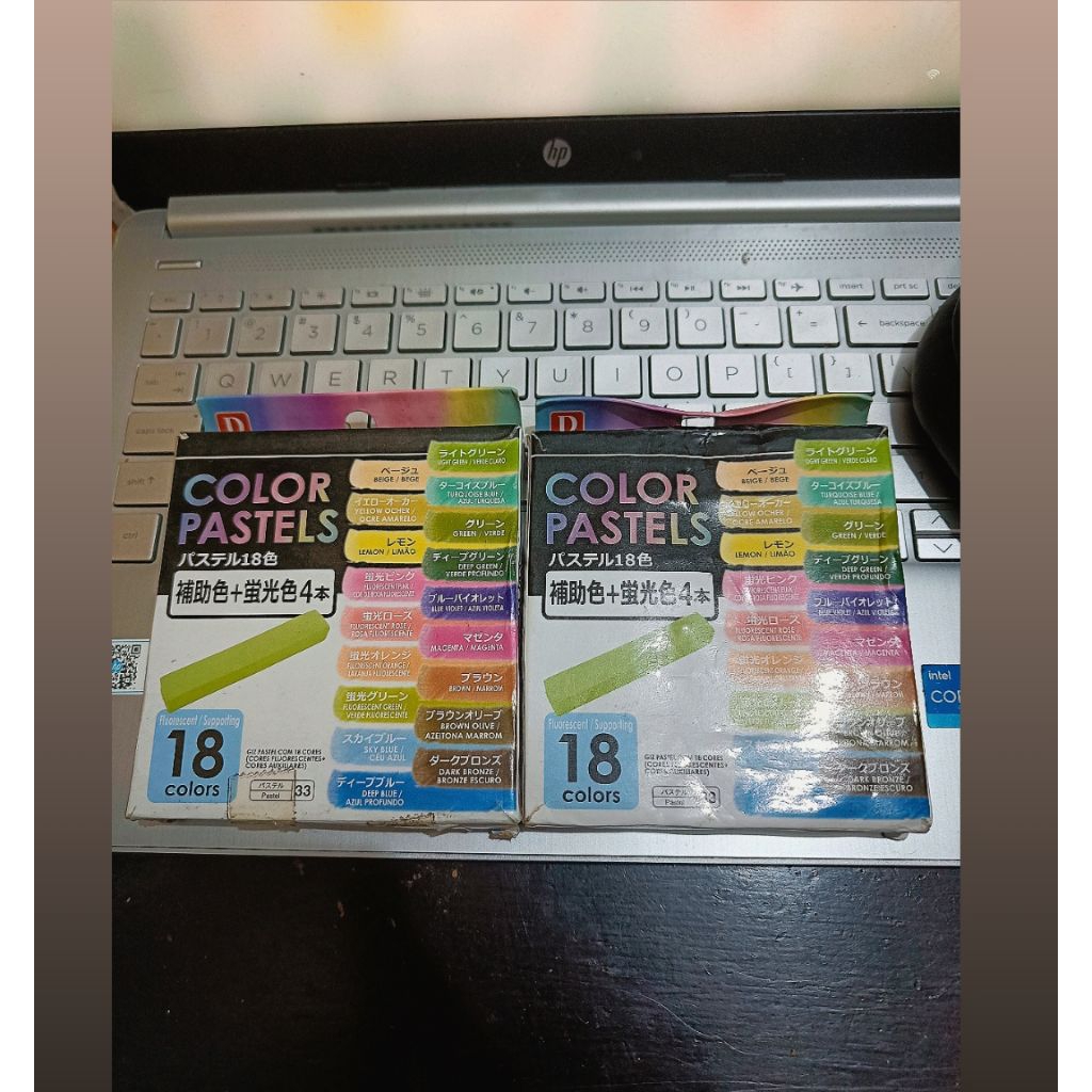 

DAISO color pastels