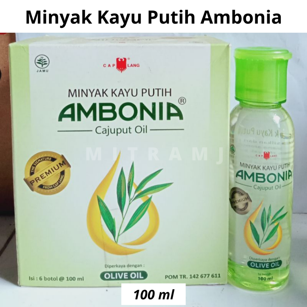 Minyak Kayu Putih Ambonia (100 ml) | Cap Lang
