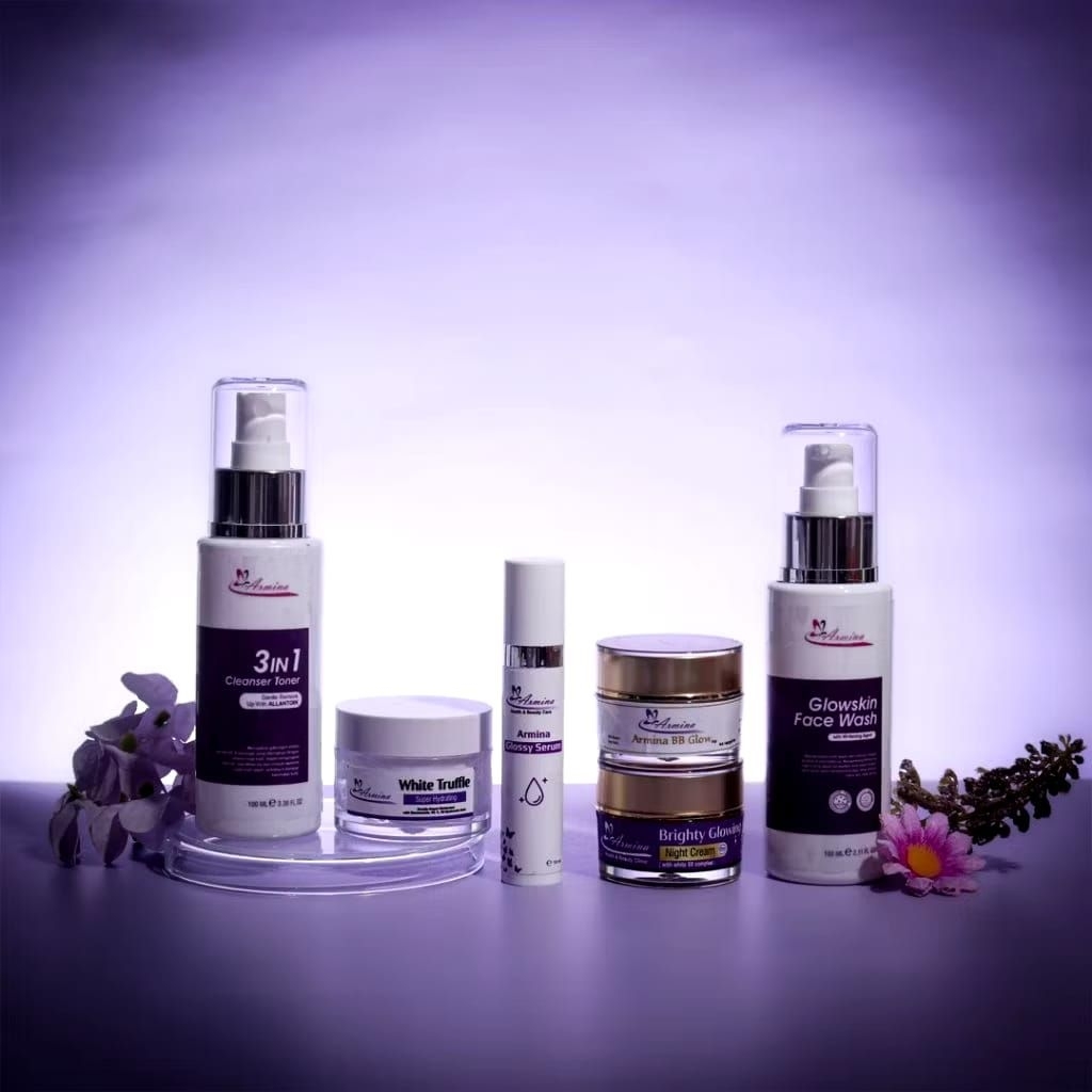 ARMINA - Paket Skincare Acne Whitening Organic Gold