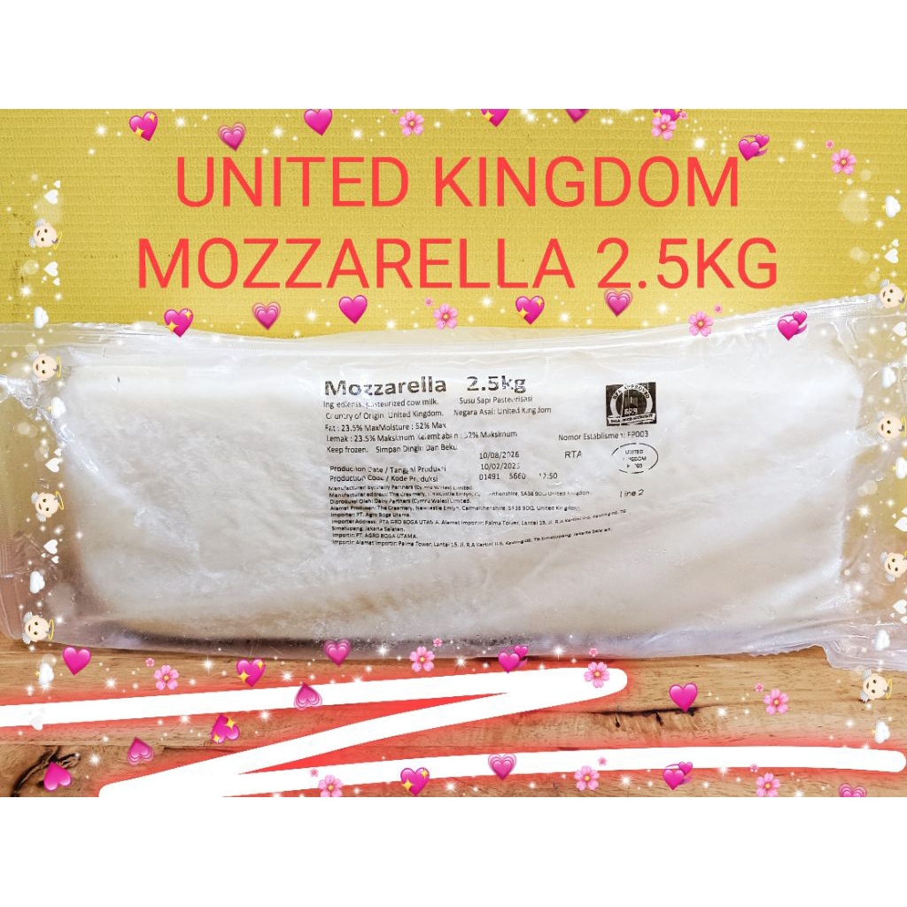 

KEJU MOZZARELLA DAIRY PARTNERS UNITED KINGDOM BLOK 2.5KG