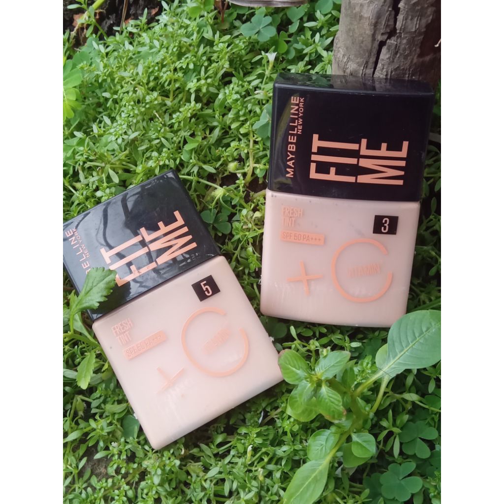 MAYBELLINE FIT ME FRESH TINT - Foundation Tint With Vitamin C and Sunscreen SPF50 ❤ JSELECTIV X JHON