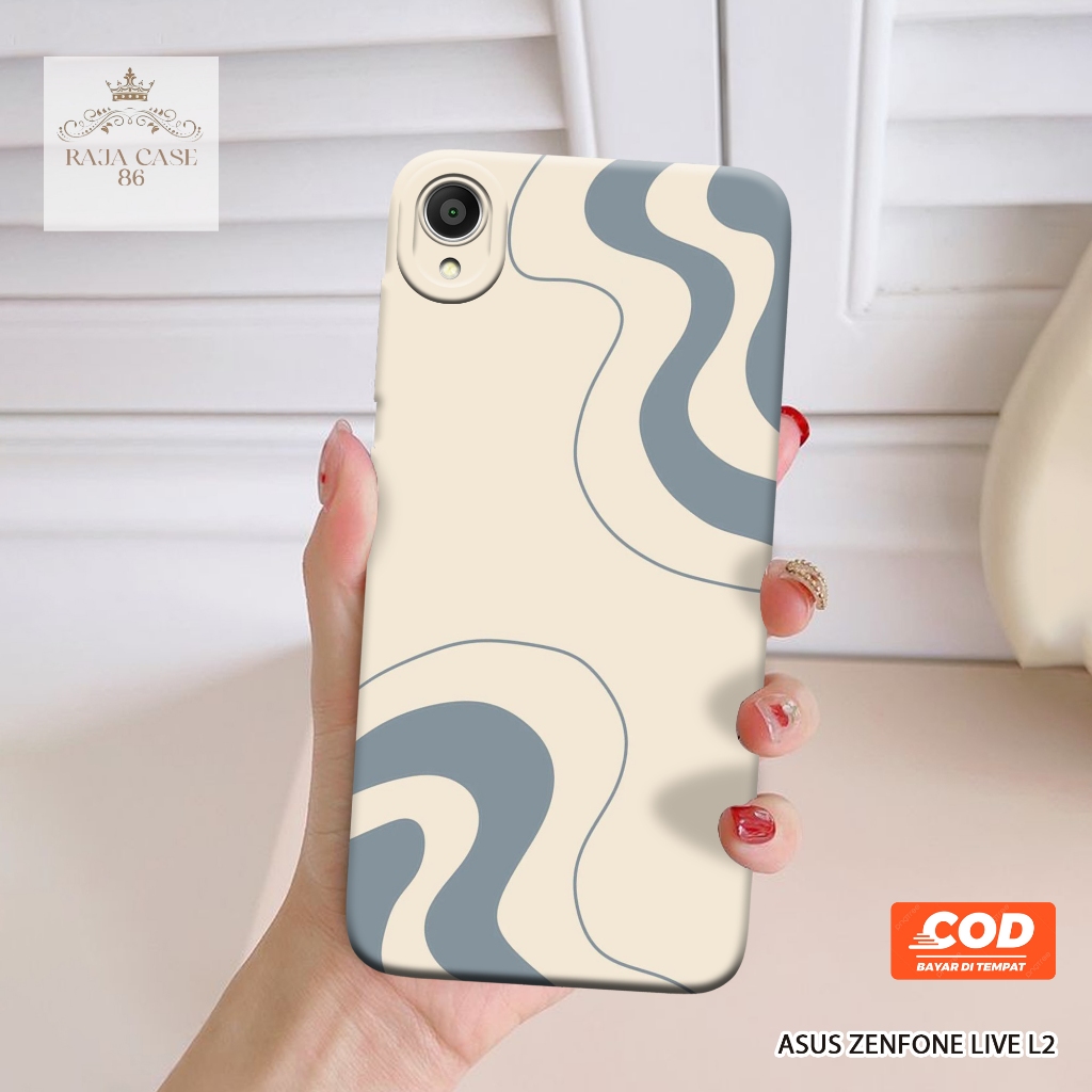 Case Asus Zenfone Live L2 - Rajacase - casing Asus Zenfone Live L2 - Motif case Abstrak - Pelindung 