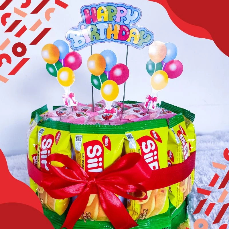 

Tart Snack Tower || Kue Ulang Tahun Snack Jajan
