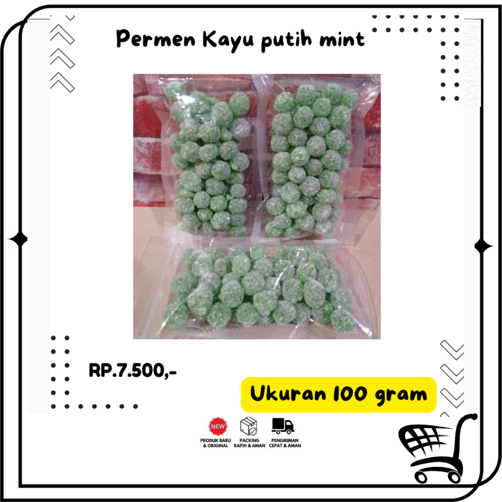 

IB - Permen Kayu Putih 100 gram , Mint