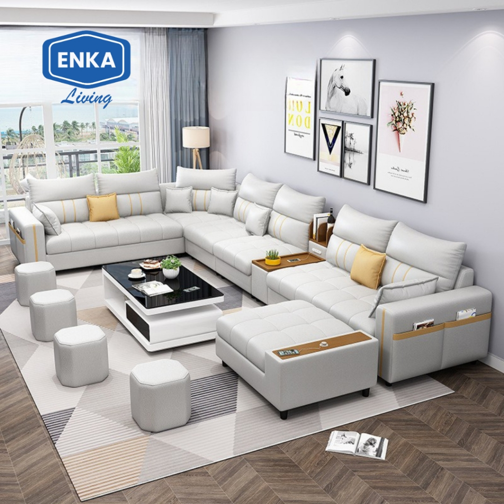 Sofa Minimalis Kursi Tamu Model Leter U Terbaru