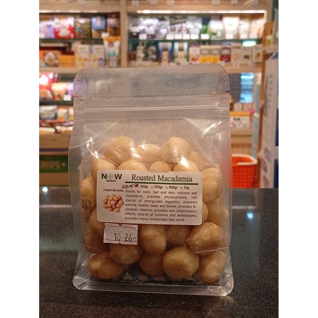 

Roasted Macadamia by NOW 200gr
