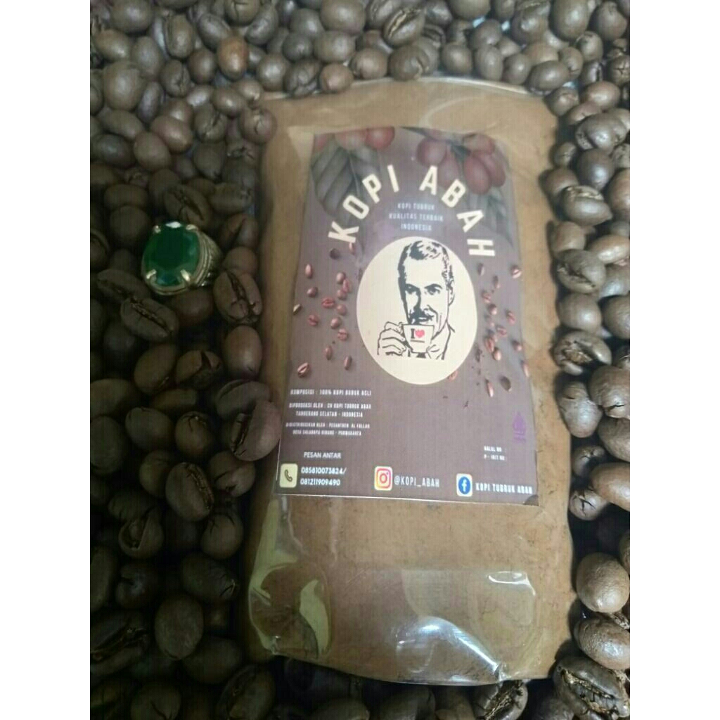 

kopiabah kopitubruk bubuk/biji full kopi tanpa campuran