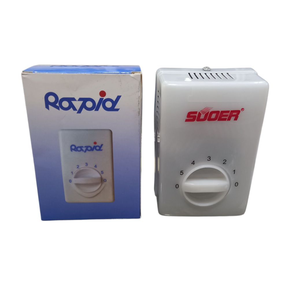 Saklar / Dimmer Pengatur Kecepatan Kipas Angin SOUER / RAPID