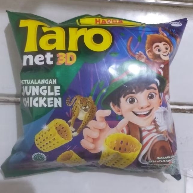 

Taro Net 3D Rasa Ayam Panggang