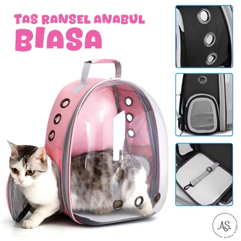 Tas ransel astronot tas kucing anjing 100% original anti air