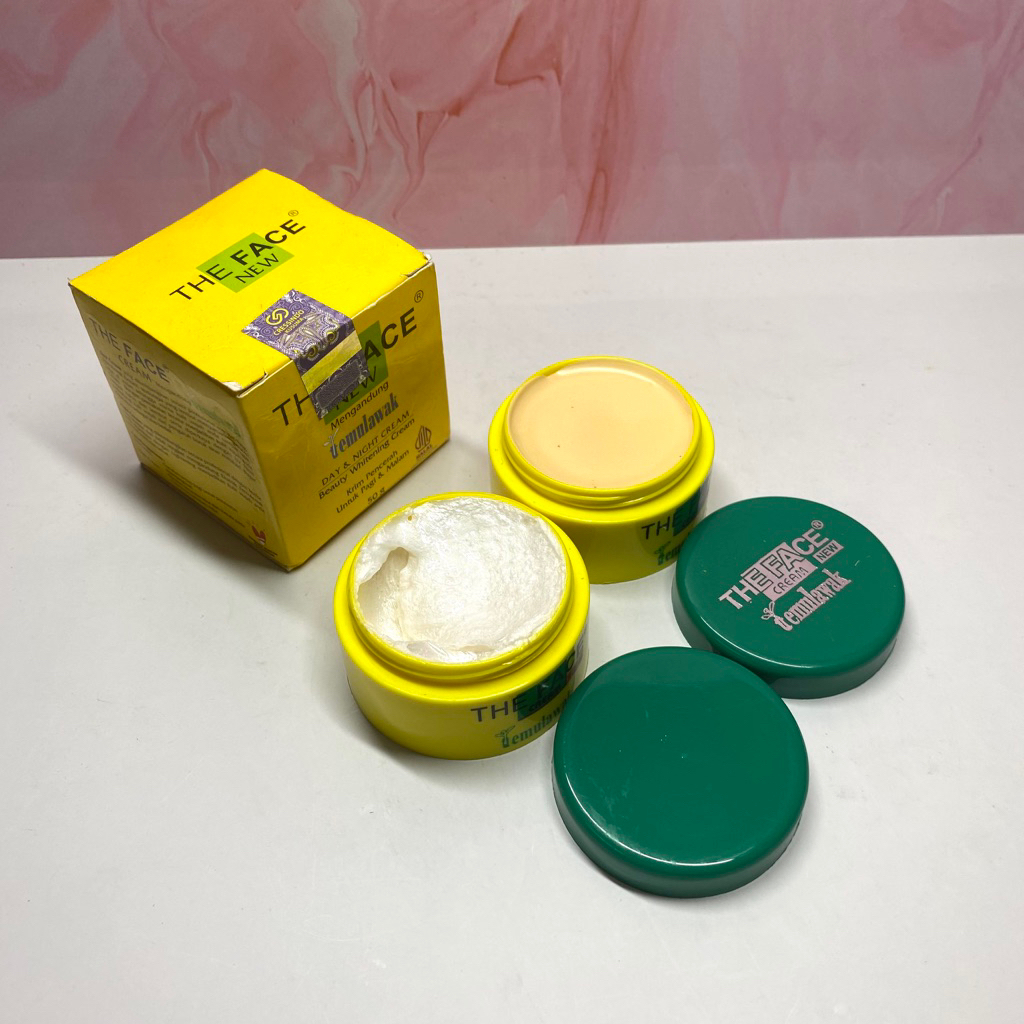 Cream Temulawak The Face 2in1 Siang Malam Bpom