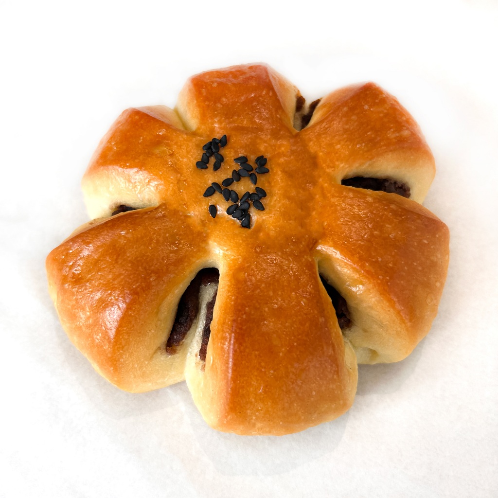

Roti anpan (azuki bean paste)