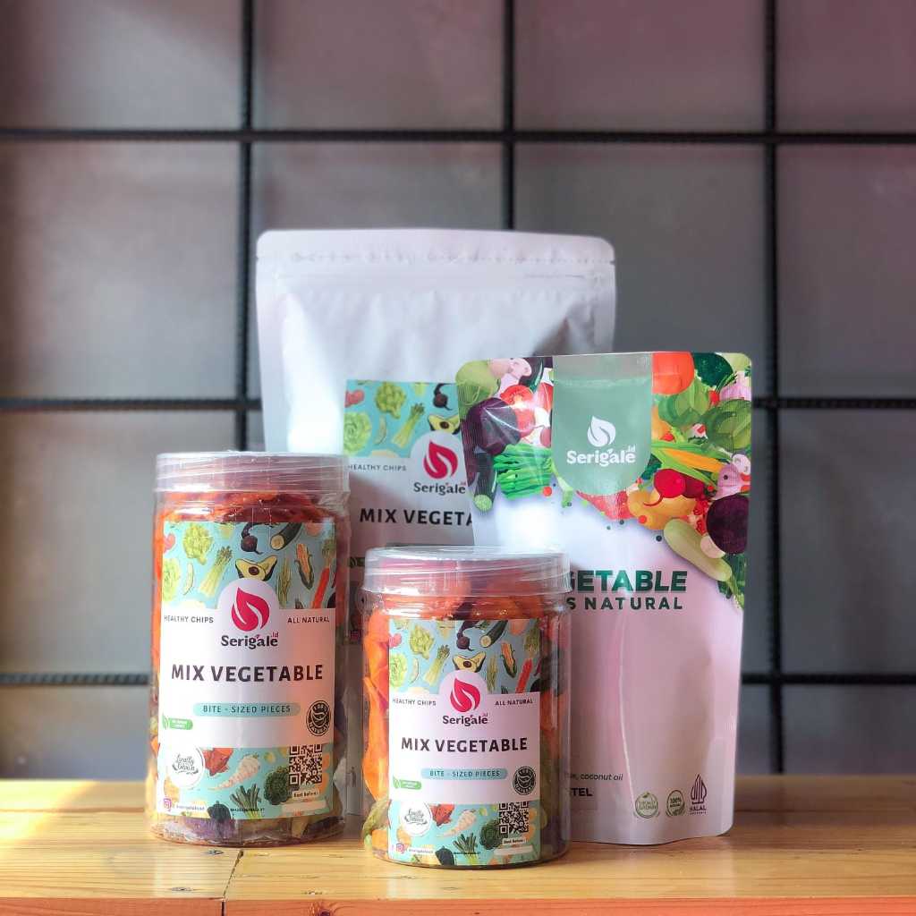 

Serigale.id+MixSayurSoup+Keripik+355gr+Asli