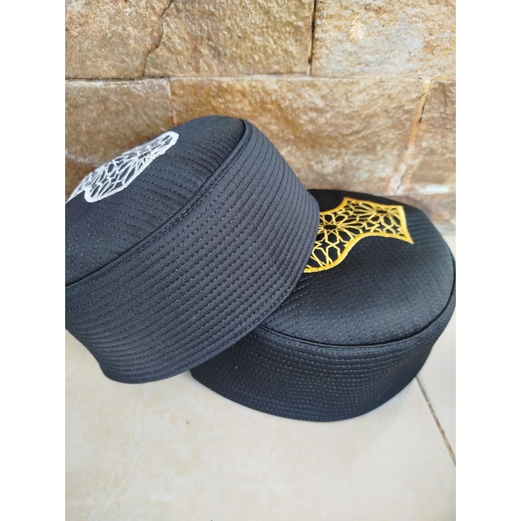 ( Grosir isi 20 pcs ) Peci malawi terompah/ peci lipat/ songkok dewasa