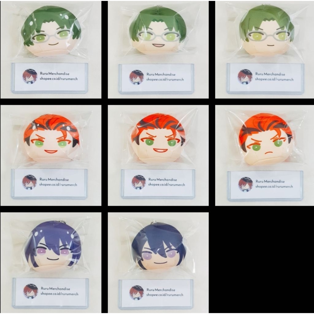 (CEK NOTES DI PIC 2) Ensemble Stars Enstars (Normal Size) Omanjuu Niginigi Mascot Akatsuki