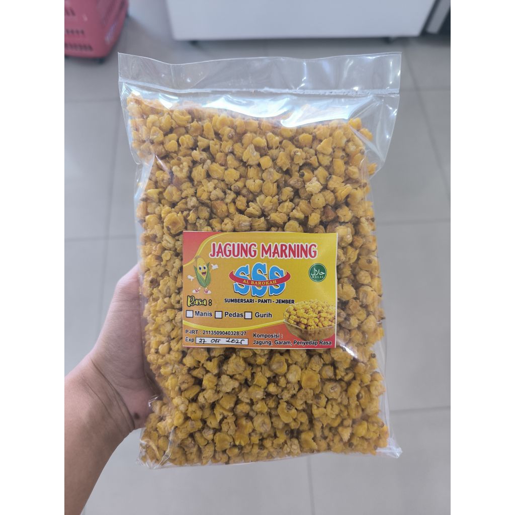 

Jagung Marning SSS Al Barokah 350gr