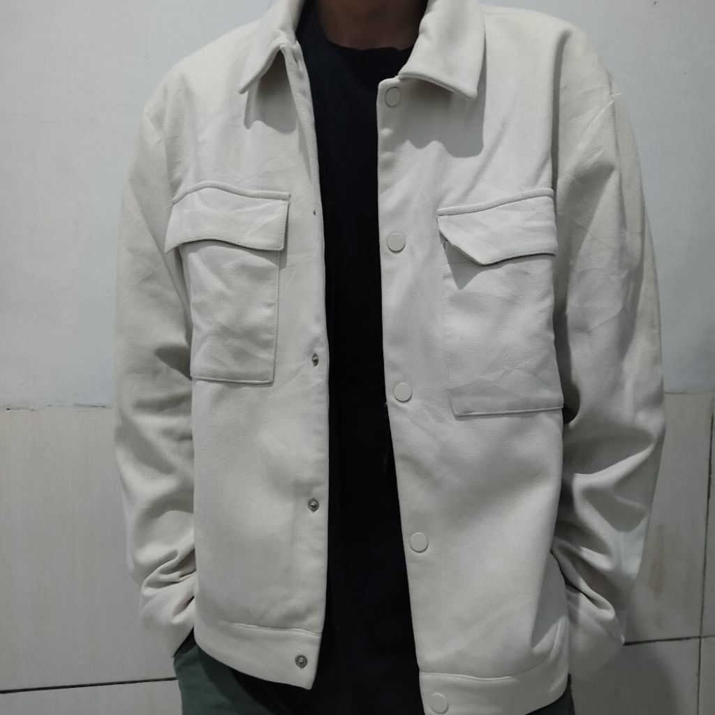 TOPTEN OUTERWEAR FAUX SUEDE BLEND