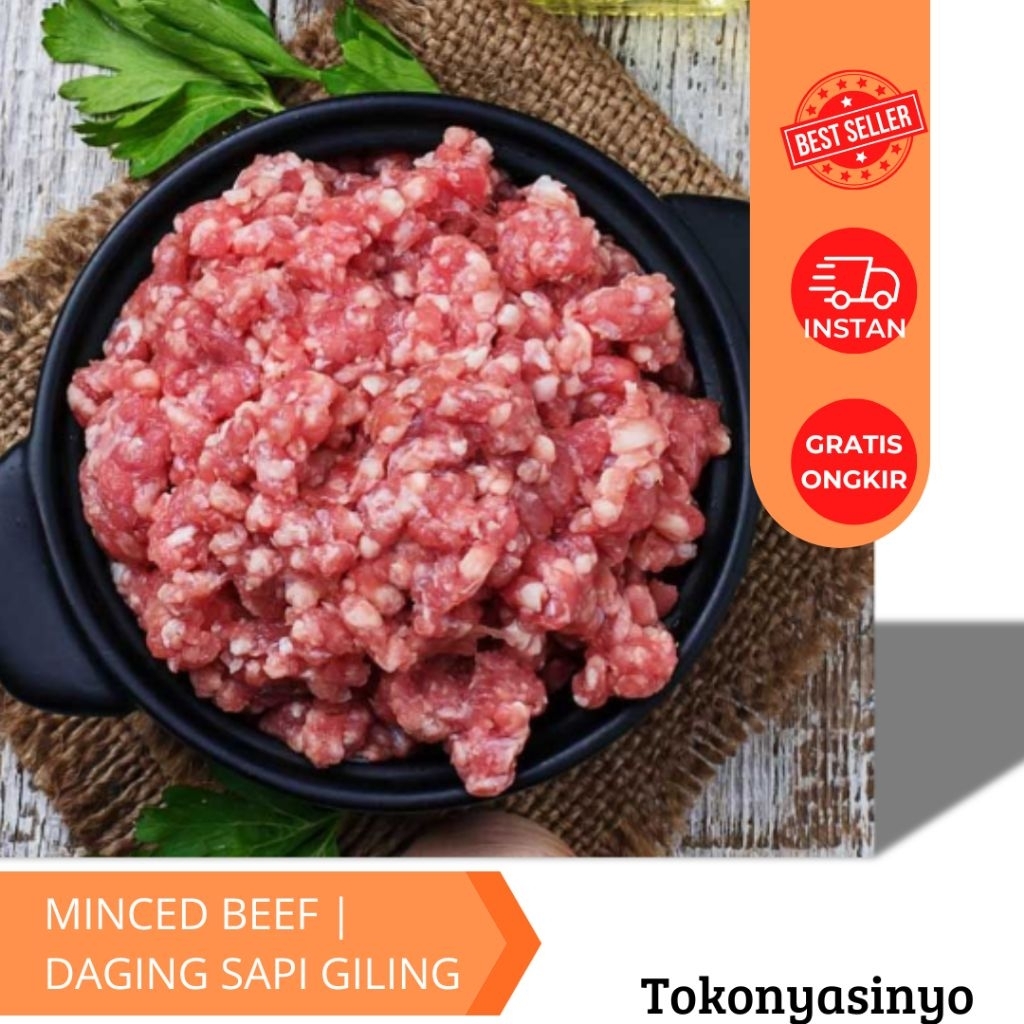 

MINCED BEEF | DAGING GILING SAPI 50OGR MIX LEMAK